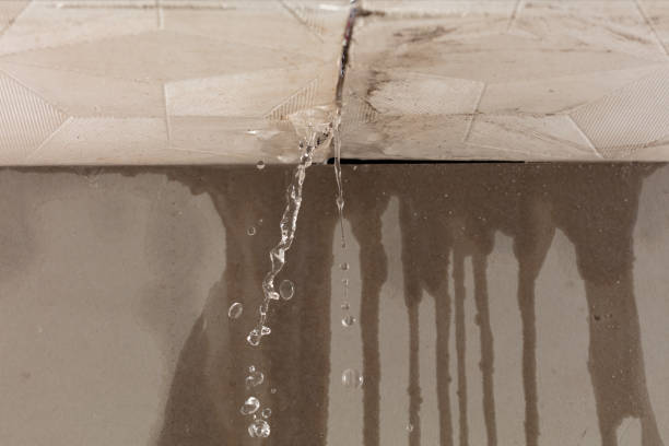 Professional Burst Pipe Cleanup technician working in Dublin, TX